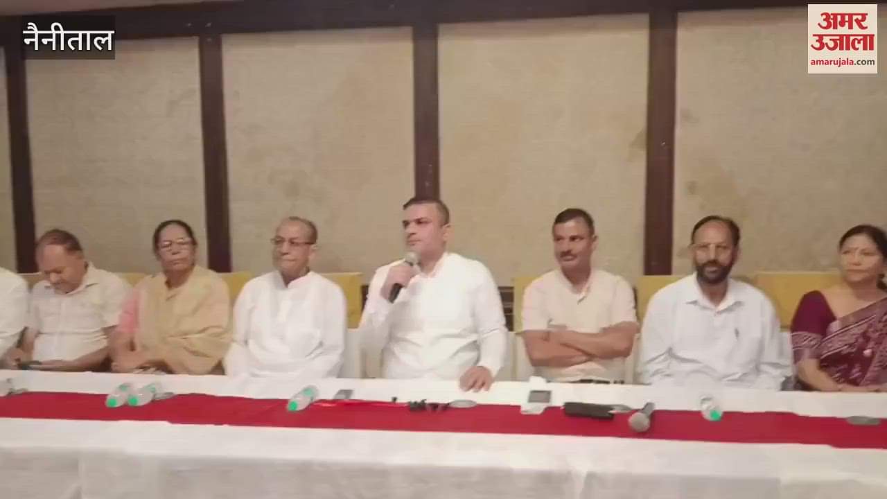 MLA Sumit Hridayesh lashed out at the BJP government during the press conference in haldwani