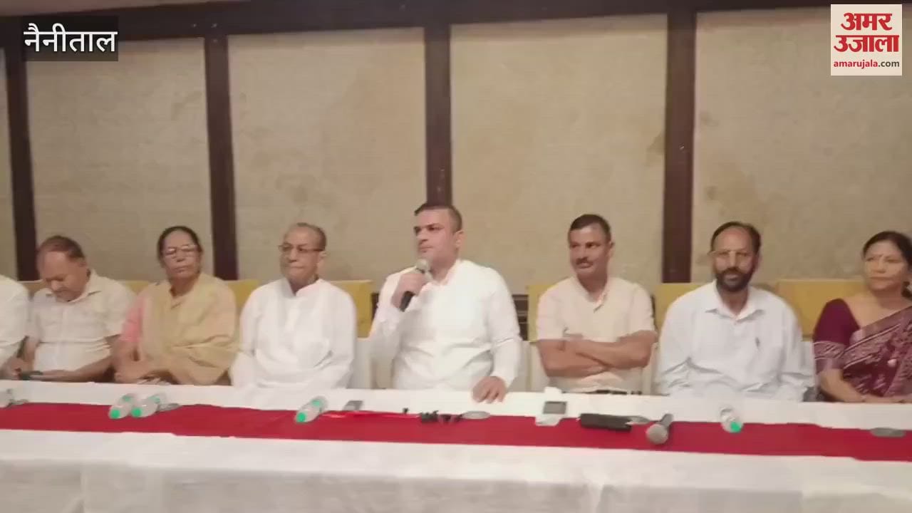 MLA Sumit Hridayesh lashed out at the BJP government during the press conference in haldwani