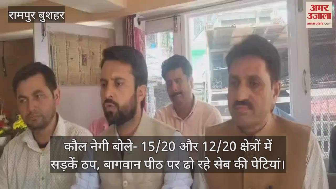 Kaul Negi said- Roads are blocked in 15/20 and 12/20 areas, gardeners are carrying apple boxes on their backs