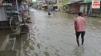 Dhandhraul dam opened for first time in season in Sonbhadra