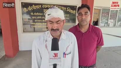 class 12 student attacked a teacher in a government school in Bhiwani