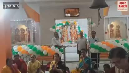 Kanhaiya's sixth day was celebrated with great pomp and show with bhajans and dance