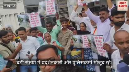 VIDEO: नगर निगम के बाहर शहर की सफाई और कूड़ा निस्तारण सहित कई मांगों को लेकर कांग्रेसियों ने दिया धरना