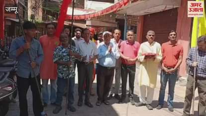 Grand start of Ramlila on Shardiya Navratri in Reasi, Shri Durga Natak Mandali hoisted the flag