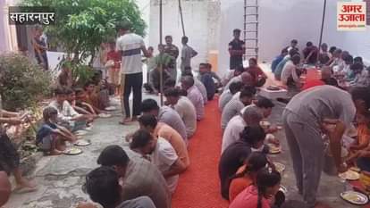 Saharanpur: Lord Shri Krishna's Chhathi festival was celebrated with great pomp in the Shiva temple in Chilkana