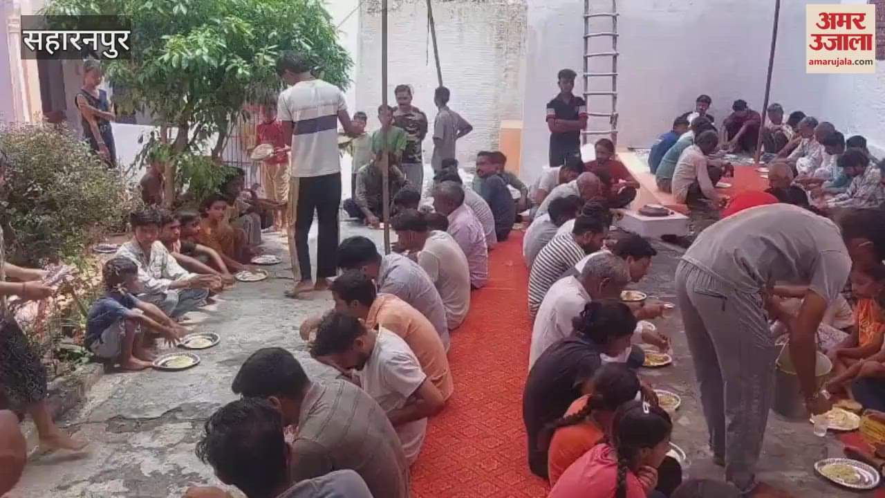 Saharanpur: Lord Shri Krishna's Chhathi festival was celebrated with great pomp in the Shiva temple in Chilkana