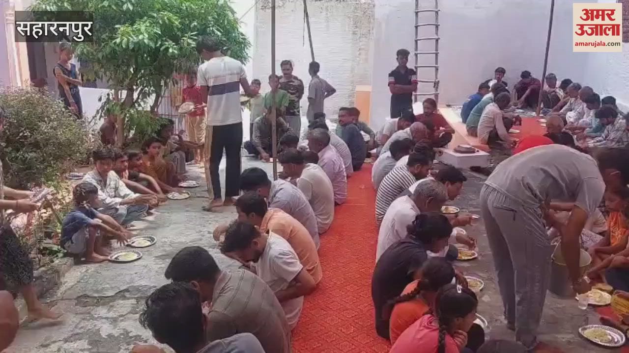 Saharanpur: Lord Shri Krishna's Chhathi festival was celebrated with great pomp in the Shiva temple in Chilkana