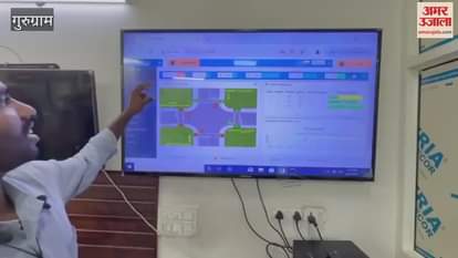 132 red lights in Gurugram city have become advanced