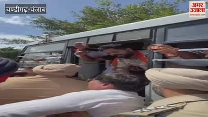 BJP state vice president Dr. Subhash Sharma was taken into custody by the police in Mullanpur