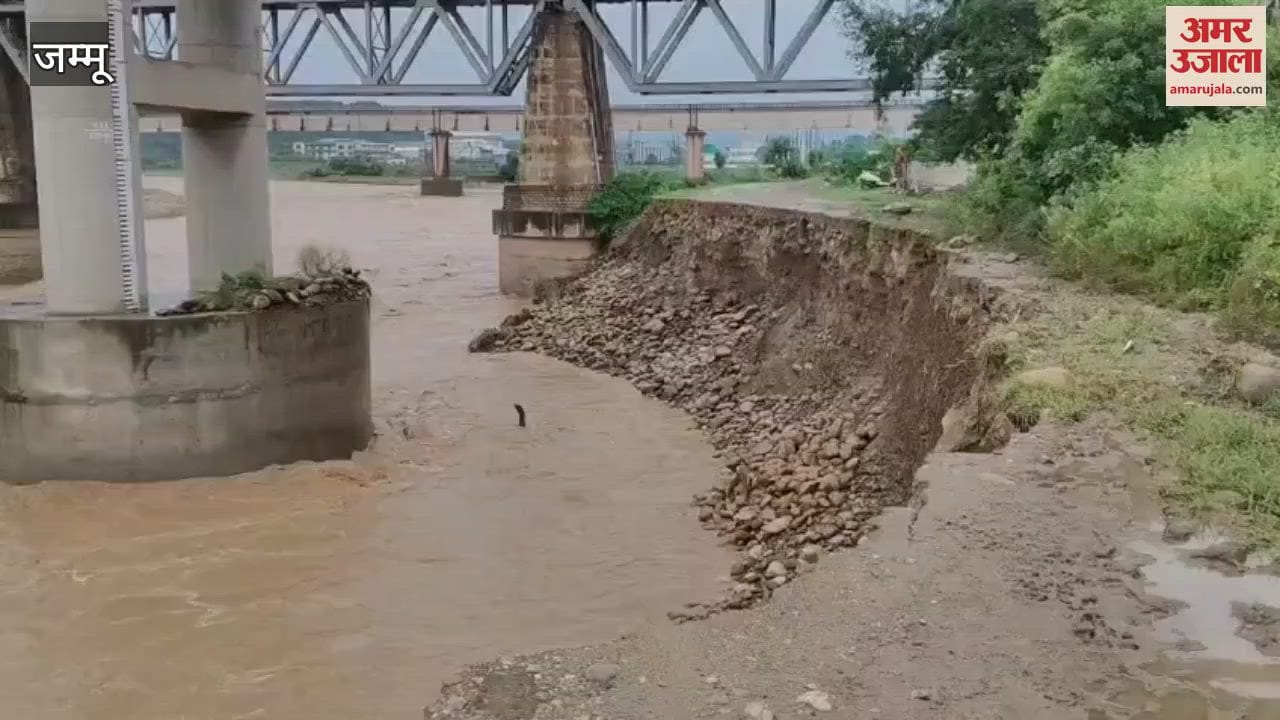 Rain wreaks havoc in Samba, road of Mandhera Gujjar colony washed away