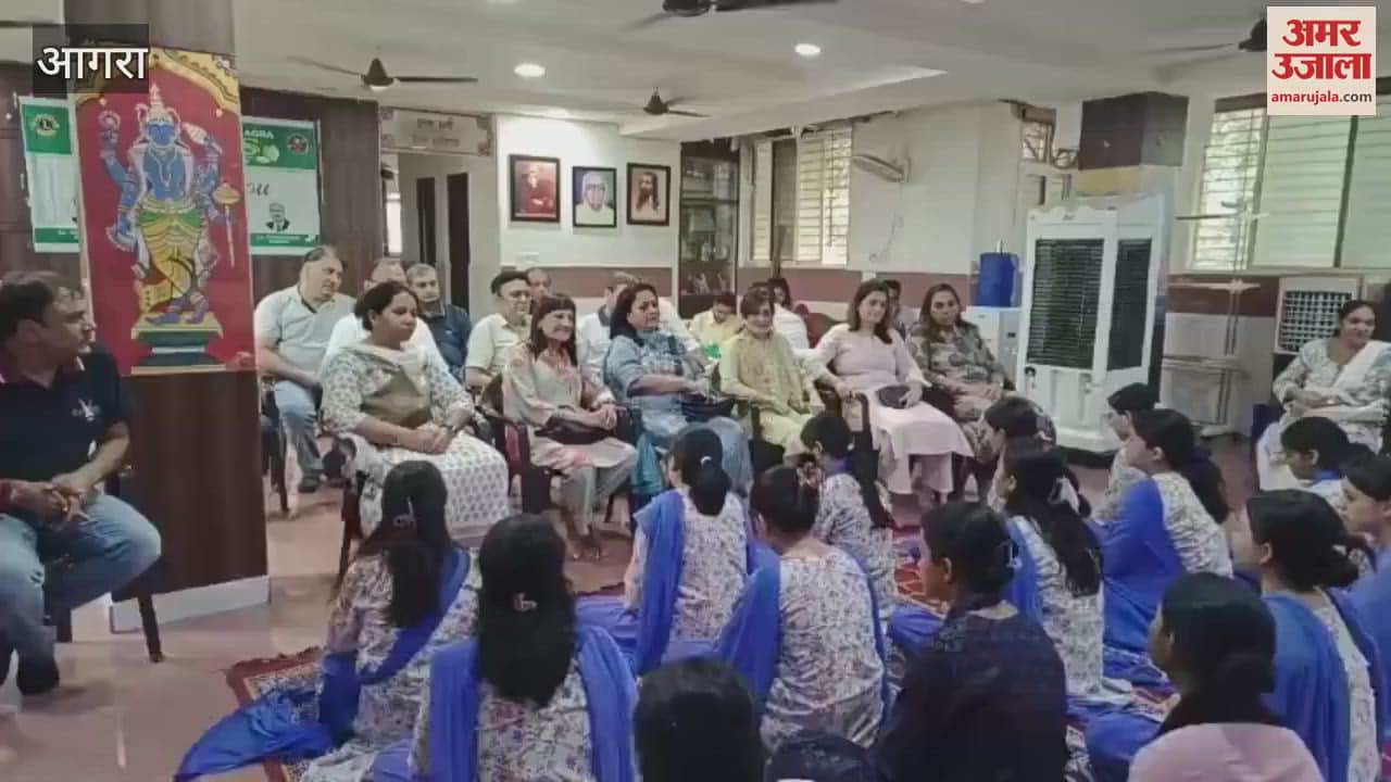 Food items distributed to tribal girls