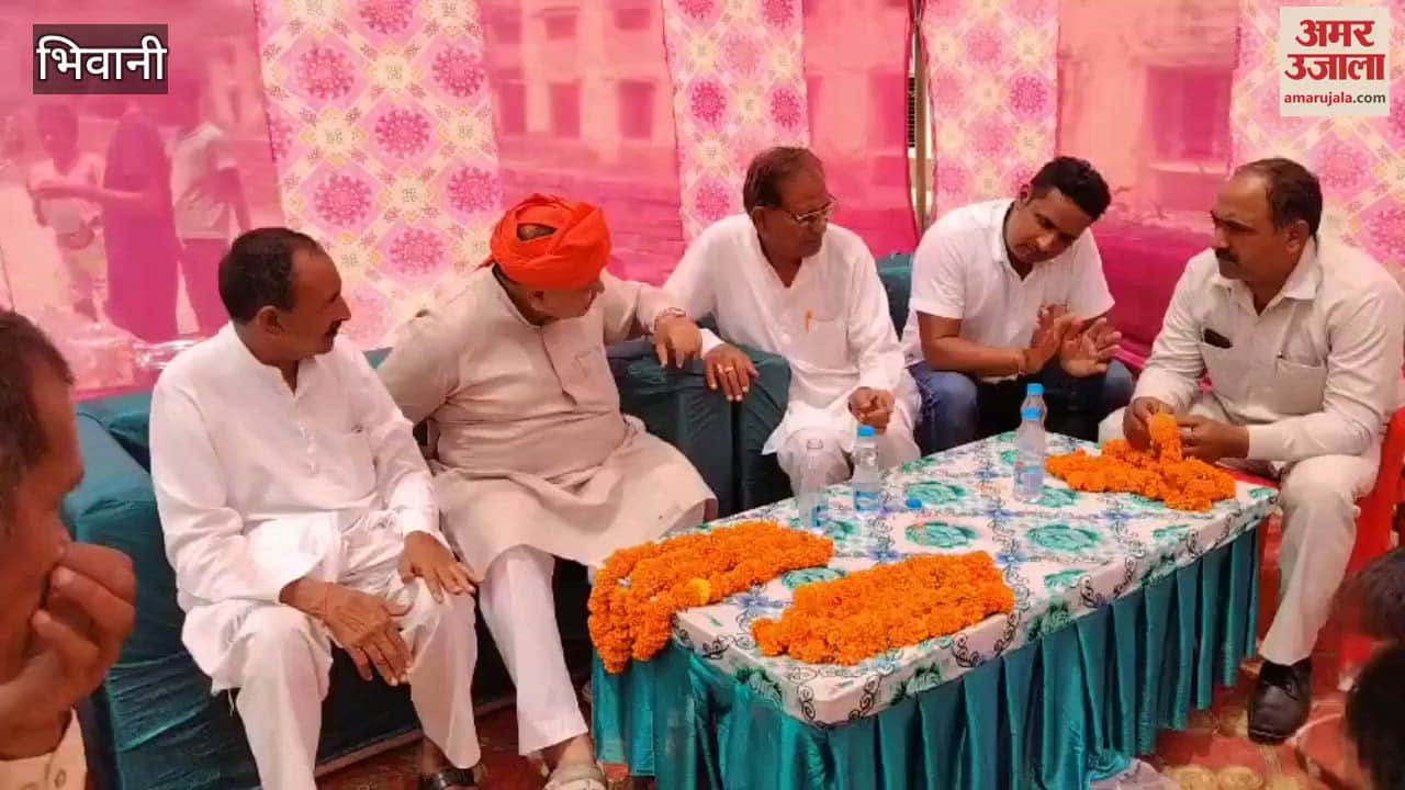 In Bhiwani, the MLA laid the foundation stone of a hall at a cost of 15 lakhs, also announced the construction of three streets