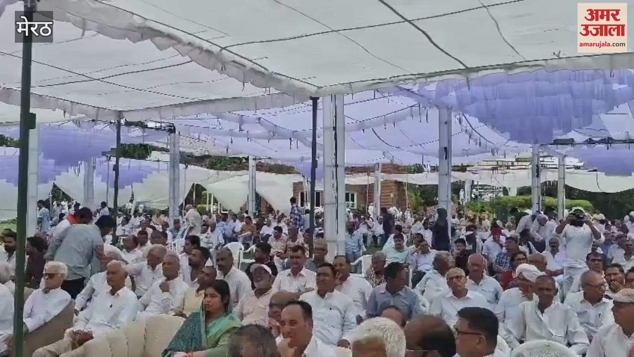 Meerut: Tribute paid to former governor Satyapal Malik