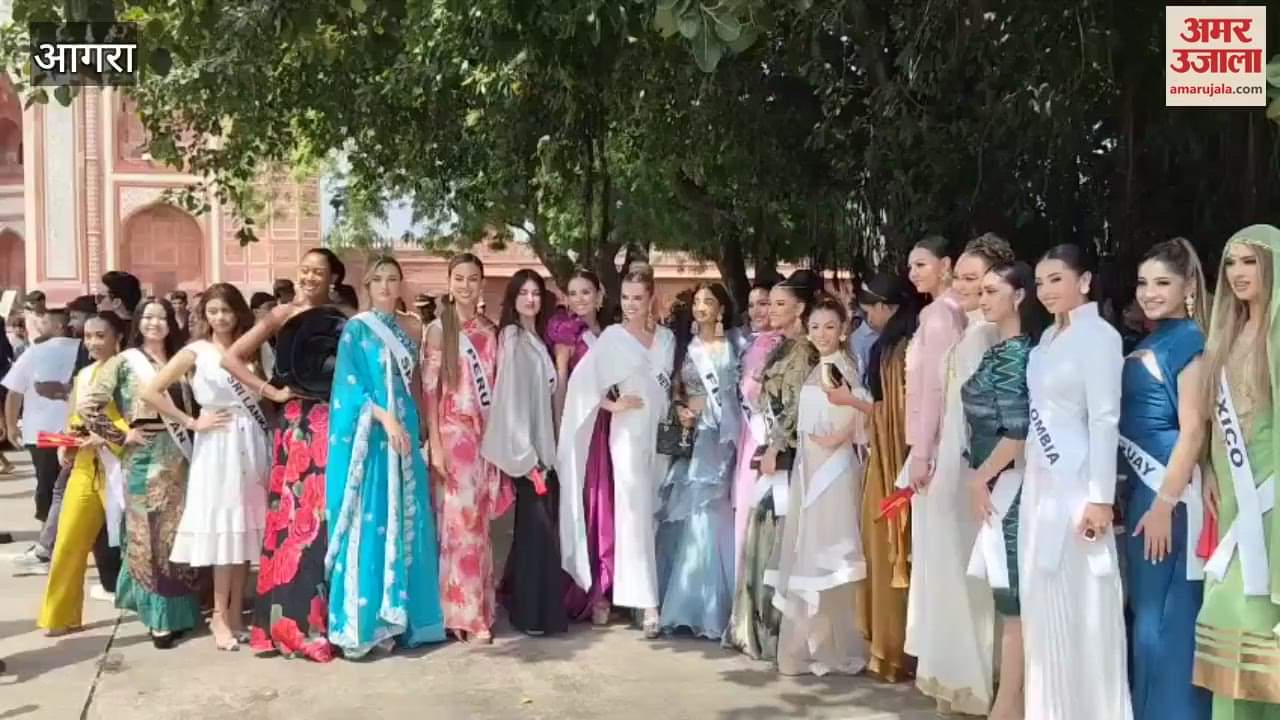 Models from 24 countries visited Taj Mahal
