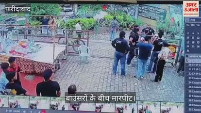 Fight between RPS Savana QRT team bouncers and mall bouncers