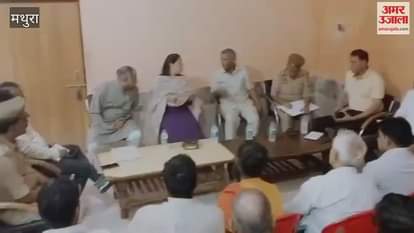 Meeting held at Shridauji temple regarding Chhath festival