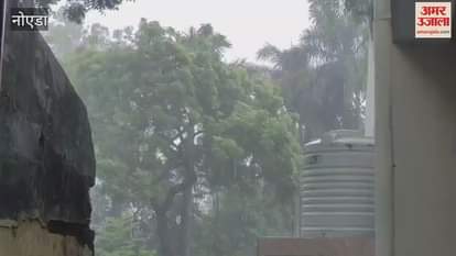 noida sector 31 heavy rain today
