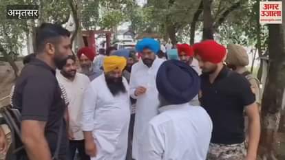 Water level of river Ravi increased in Ajnala, former minister Kuldeep Dhariwal reached the spot