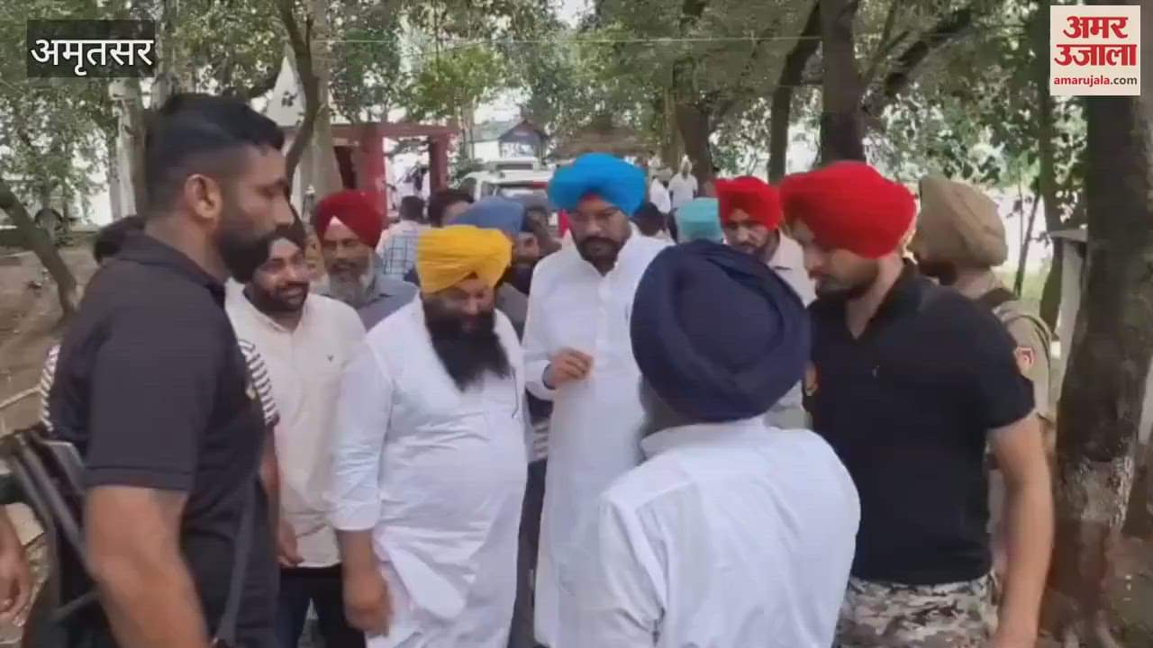 Water level of river Ravi increased in Ajnala, former minister Kuldeep Dhariwal reached the spot