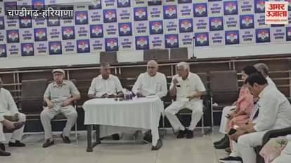 Haryana Congress Legislature Party meeting at Chandigarh State Office