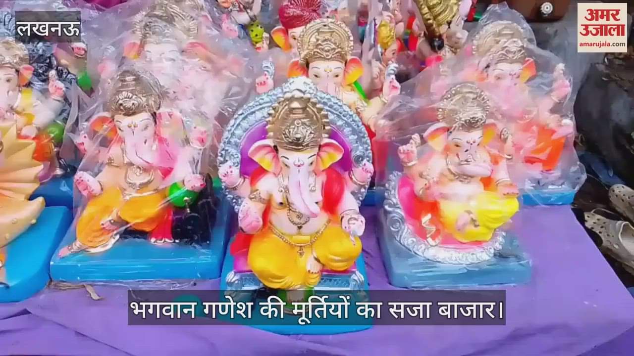 VIDEO: गणेश उत्सव के लिए ईको फ्रेंडली मूर्तियों की डिमांड, कीमतों में 10 फीसदी की बढ़ोतरी