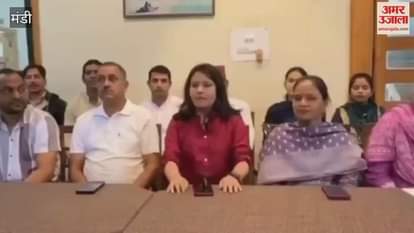 Mandi There is a ruckus in Jogindernagar over the drinking water scheme worth 26 crores, conflict between representatives of 15 panchayats