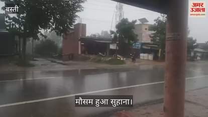 The rain made the weather pleasant, clouds remained overcast