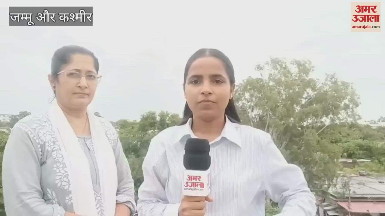 Weather changed in Jammu and Kashmir, red alert issued for heavy rain