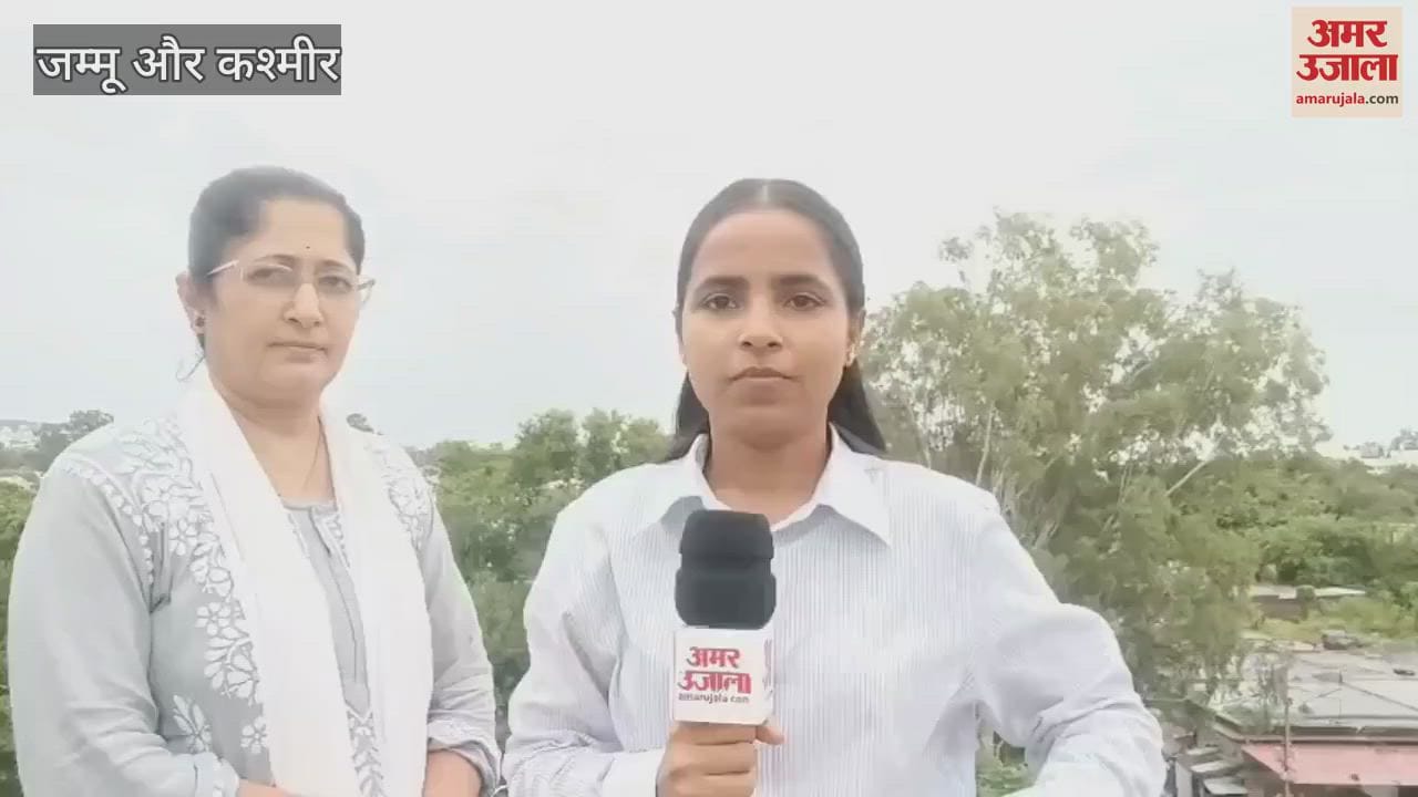 Weather changed in Jammu and Kashmir, red alert issued for heavy rain