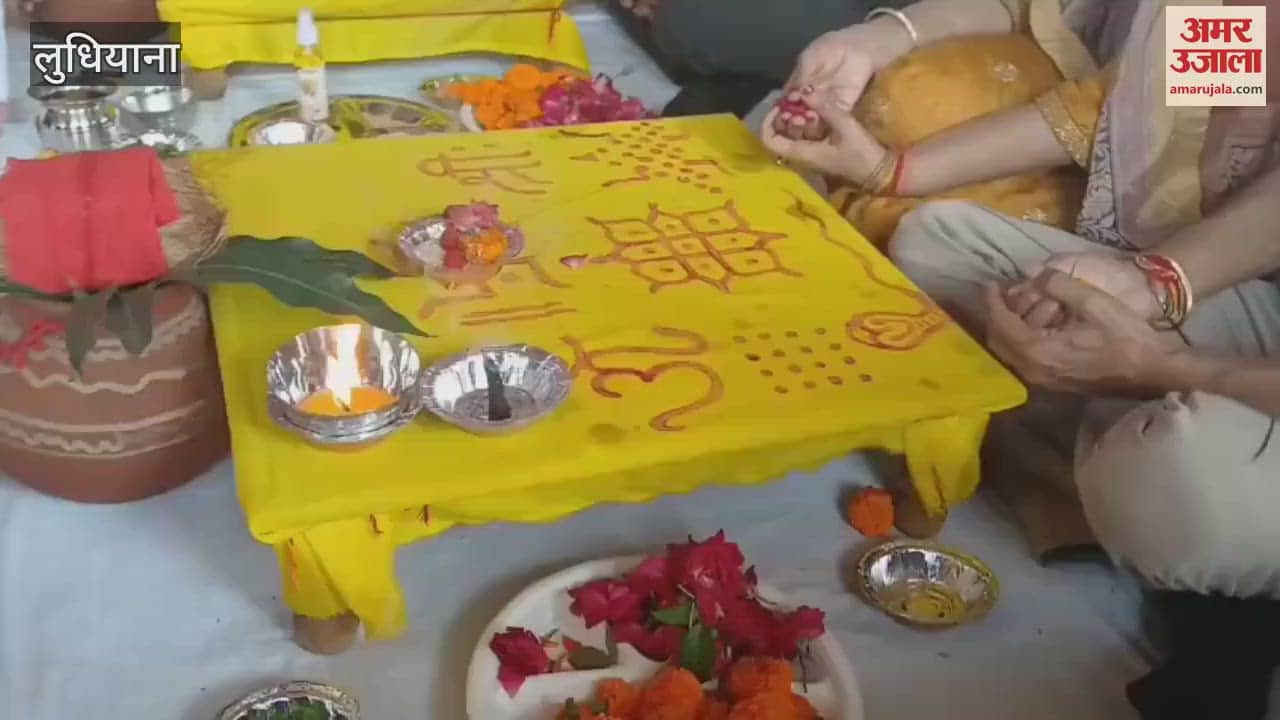 Chants of Ganpati Bappa Morya echoed on Ganesh Chaturthi in Ludhiana