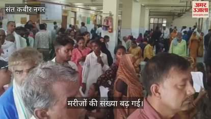 Increase in number of patients suffering from cold and fungus