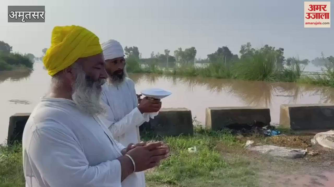 Gurudwara head prayed for protection from flood in Amritsar