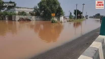 Ravi water reached Gagomahal village of Ajnala