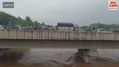Alert on Tangri river in Ambala, holidays in nearby schools; Energy and Transport Minister Anil Vij took stock