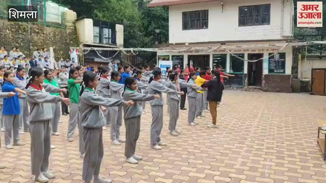 Shimla Girls of Lakkar Bazaar School learnt self-defence techniques