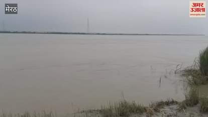 Meerut: Embankment built from a project worth Rs 73 crore damaged due to rain