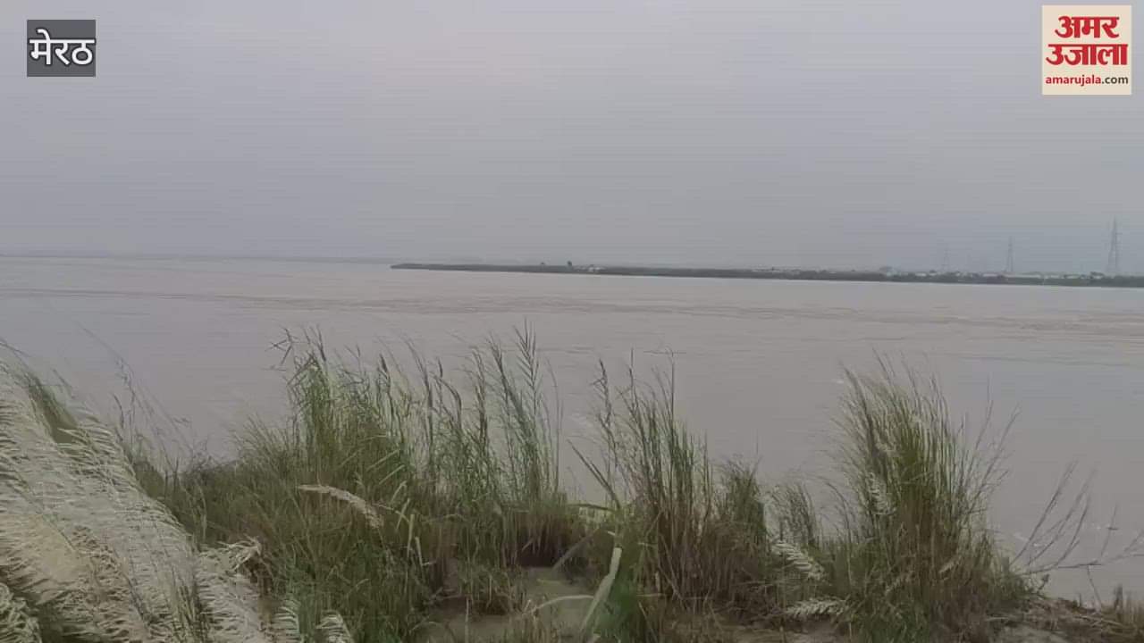 Meerut: 2 lakh 50 thousand cusecs of water released into Ganga from Haridwar