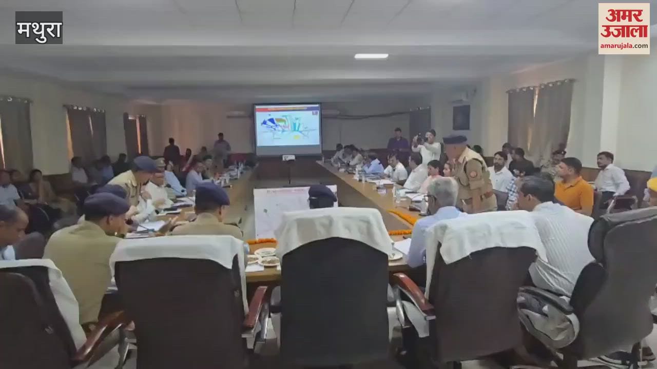 Meeting regarding Radhastami fair, these officers were present