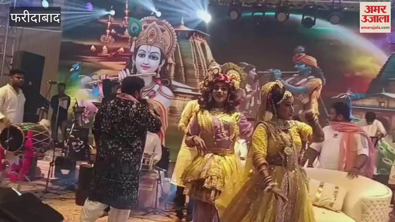 Ganpati festival organized in Central Park, Sector 12, Faridabad