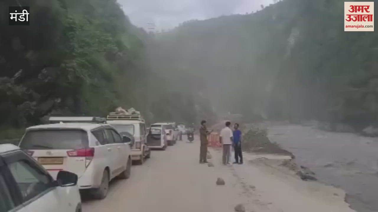 Mandi Chandigarh-Manali National Highway restored after three days near Dwada