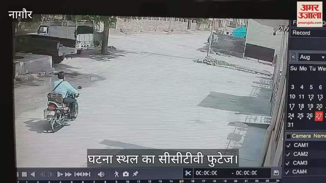 Horrible road accident between camper and bike, bike driver died