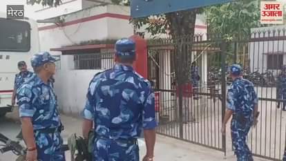 Meerut: RAF conducted mock drill in Sardhana