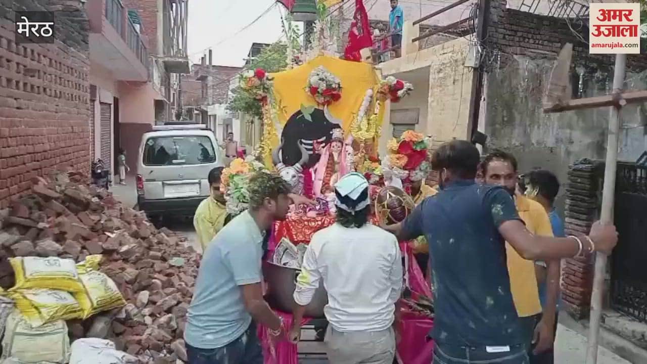 Meerut: Ganesh immersion procession taken out