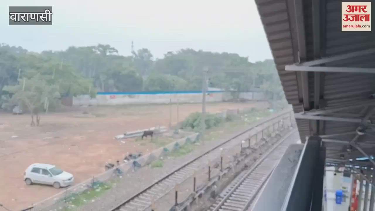 Heavy rain in many areas of Varanasi VIDEO
