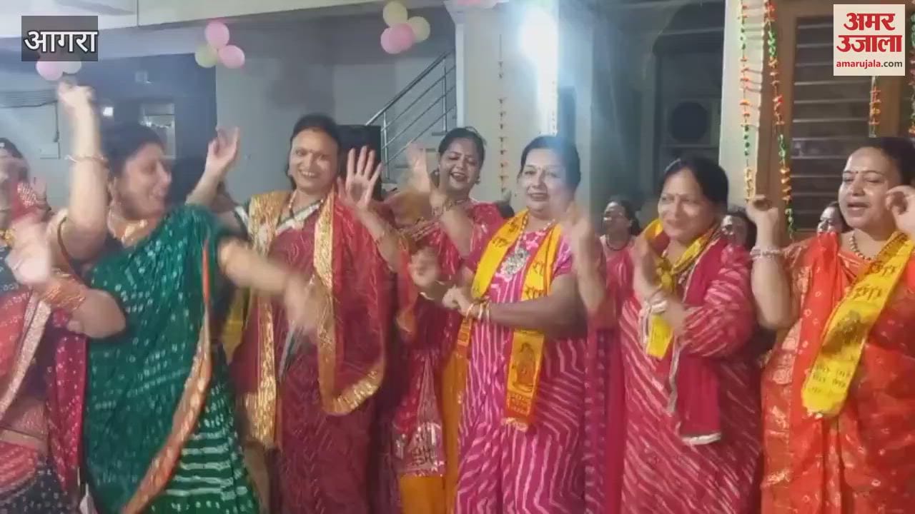 Women danced in joy of Radha birthday