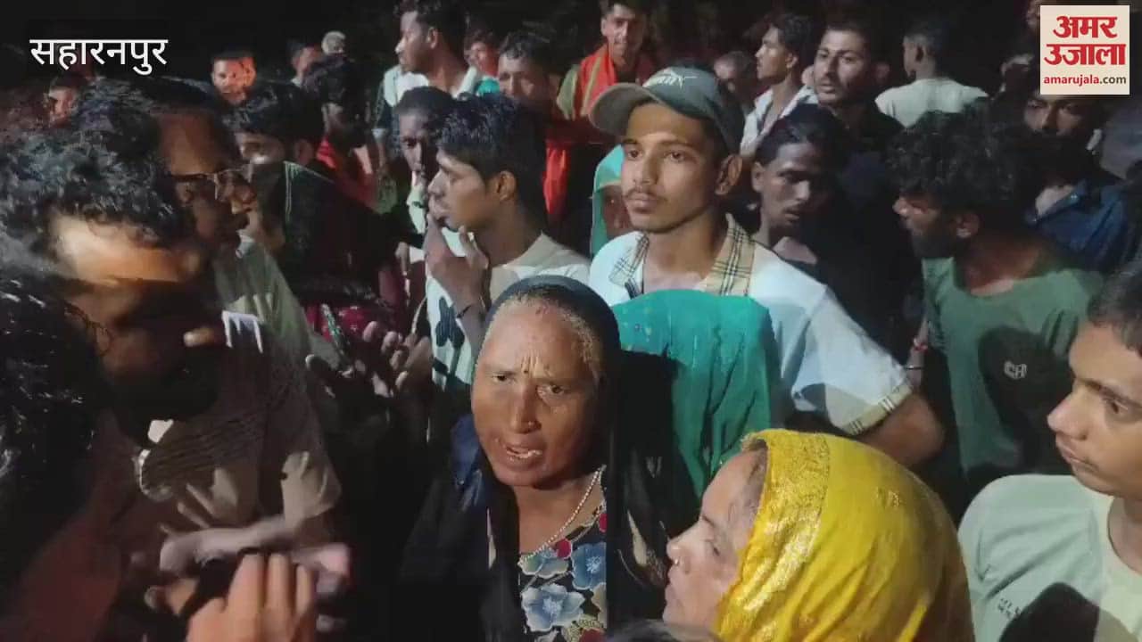 Saharanpur: Youth dies due to collision with truck, villagers create jam