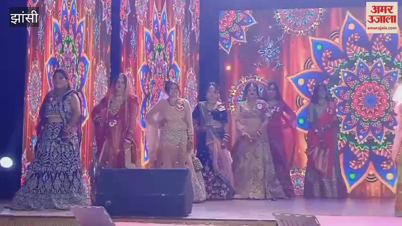 Jhansi: Fashion ramp was lit up with their style, Bridal Dream Message Queen, Miss Queen was organized