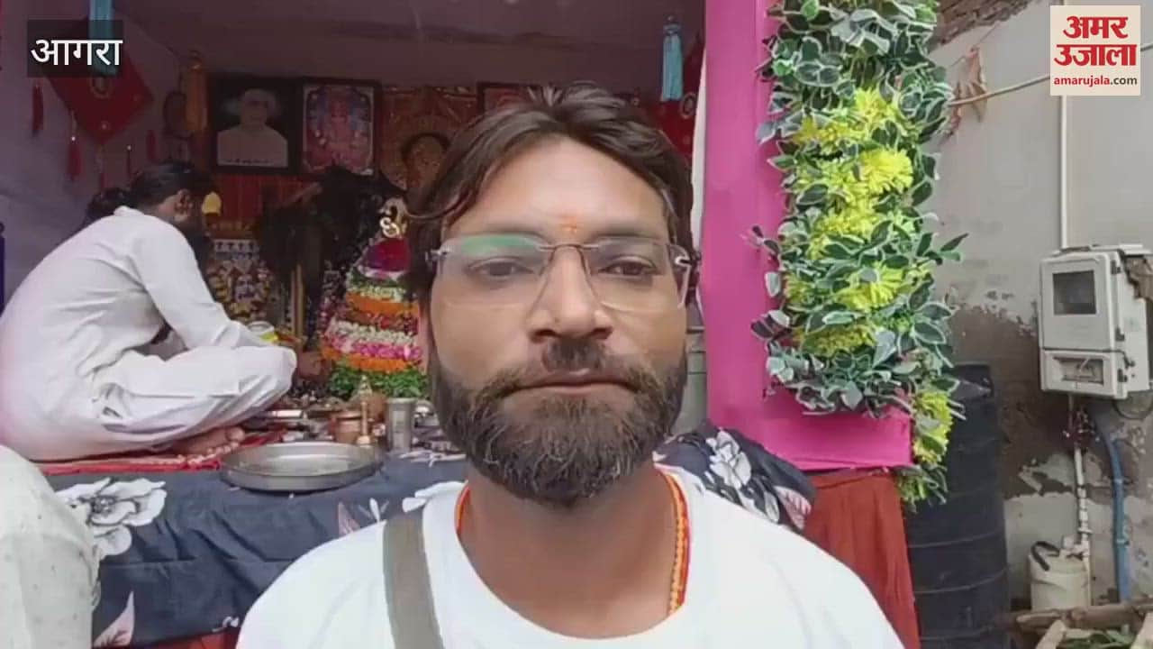 khatu shyam dak nishan yatra from agra news