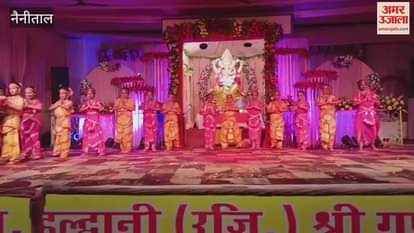 Ganesh festival celebrated in the Haldwani city
