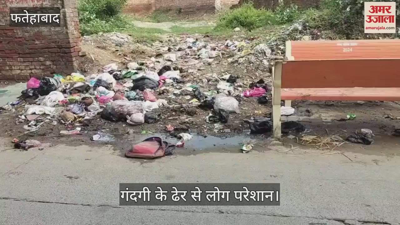 People are troubled by the piles of garbage